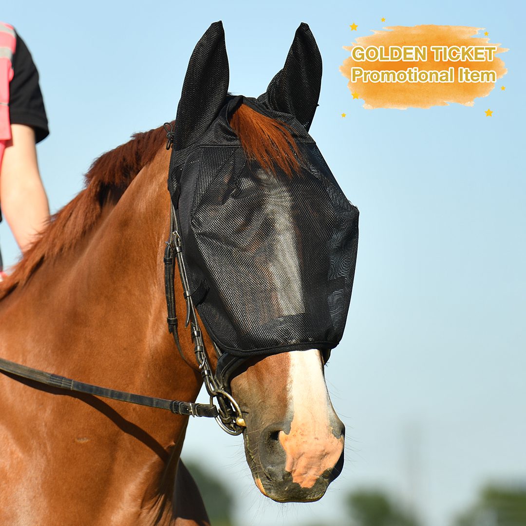 Equilibrium Field Relief Fly Mask Without Ears **FREE UK Shipping** 